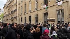 فرنسا - احتجاجات الطلبة - متداول على منصة إكس