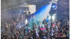 قمع تظاهرات في اسرائيل ضد نتنياهو