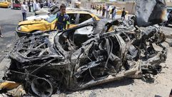 مقتل 15 وجرح 40 آخرين في تفجير 6 سيارات في بغداد - بغداد (9)