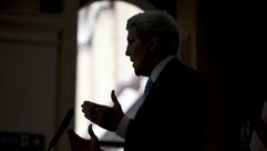 وزير الخارجية الأمريكي جون كيري خلال مؤتمر أصدقاء سوريا - أ ف ب