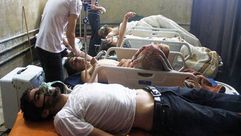 مستشفى ميداني الغوطة سوريا