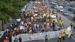 مظاهرات في البرازيل قبيل بدأ كأس العالم - مظاهرات في البرازيل قبيل بدأ كأس العالم (4)