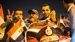 أنصار السيسي يحتفلون في شوارع القاهرة - الأناضول