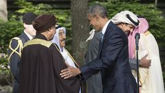 قادة الخليج وأوباما في كامب ديفيد ـ أ ف ب