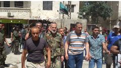 انتشار القوة الأمنية الفلسطينية المشتركة في مخيم عين الحلوة - صيدا - لبنان 19-5-2015