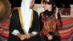 زوجان بريطانيان في البترا في الأردن - الأناضول