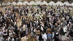 جنائز مقاتلي الحوثي في صنعاء - 07- جنائز مقاتلي الحوثي في صنعاء - الاناضول