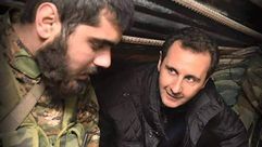 صقر ظهر مع الأسد ليلة رأس السنة في الزبلطاني - تويتر