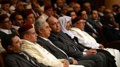 اجتماع القبائل الليبية الموالية لحفتر في القاهرة - أ ف ب
