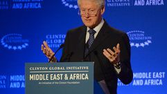 بيل كلينتون- مبادرة كلينتون في مراكش - أ ف ب