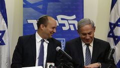 رئيس الوزراء الأسرائيلي بنيمين نتنياهو قبل إعلان حكومته الجديدة في الكنيست ـ أ ف ب