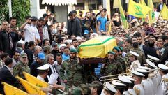 جنازة قائد حزب الله مصطفى بدر الدين - أ ف ب