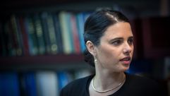 وزيرة العدل الإسرائيلية، ايليت شاكيد - أرشيفية