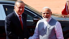 مودي وأردوغان- الأناضول