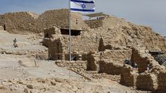 إسرائيل ترامب جبل متسادا - أ ف ب