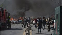 انفجار شاحنة مفخخة في كابول- أ ف ب