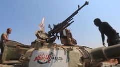 دبابة لجيش الإسلام في سوريا- جيش الإسلام