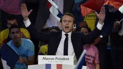 ماكرون الانتخابات الفرنسية - أ ف ب