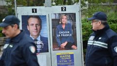 فرنسا  - انتخابات الرئاسة - ماكرون - لوبان - أ ف ب
