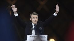 ماكرون فرنسا الانتخابات الفرنسية - أ ف ب