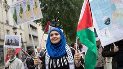مسيرة النكبة فلسطين - جيتي