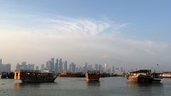 قوارب راسية في الدوحة - جيتي