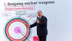 نتنياهو والمشروع النووي الإيراني- جيتي