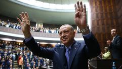 اردوغان خطاب في البرلمان- جيتي