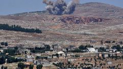 قصف  سوريا  حماة  النظام- جيتي