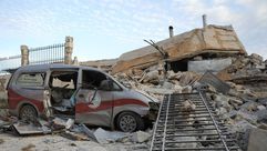 قصف إدلب- جيتي