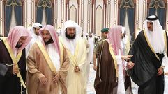 مشايخ السعودية وأمير قطر