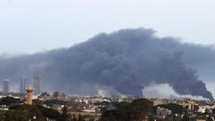 ليبيا  قصف  طرابلس  غارات- جيتي