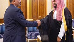 عيدروس الزبيدي محمد بن سلمان- المجلس الانتقالي