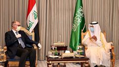 وزير المالية العراقي علي علاوي  وزير الطاقة السعودي  عبد العزيز بن سلمان  تويتر حساب علاوي الرسمي