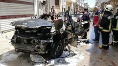 انفجار سيارة مفخخة في منطقة الباب بسوريا- تويتر
