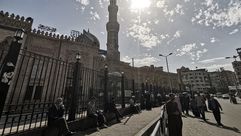 مصر  الأزهر كورونا مسجد القاهرة جيتي