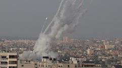 صواريخ من غزة الأناضول