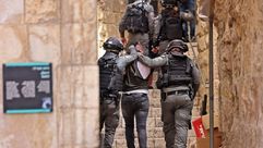 اعتقال في القدس- جيتي