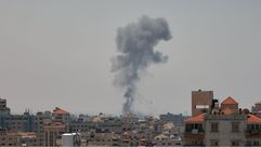 غزة قصف- جيتي