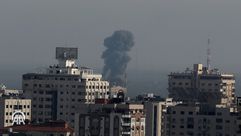 قصف إسرائيلي لغزة (الأناضول)
