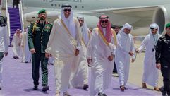 أمير قطر لدى وصوله إلى قمة جدة- واس