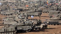 دبابات إسرائيلية في رفح- جيتي