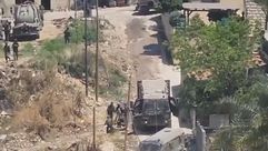 عناصر الاحتلال خلال اقتحام بلدة دير الغصون- إكس