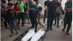غزة رفح اطفال شهداء مجزرة- جيتي