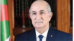 عبد المجيد تبون  -  الرئاسة الجزائرية على الفيسبوك