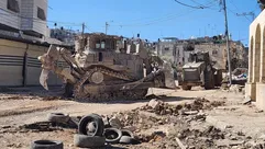 جرافات الاحتلال في طولكرم- وفا