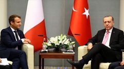 أردوغان وماكرون - وكالة الأناضول