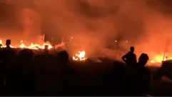 الاحتلال أحرق النازحين وهم نيام في خيامهم- إكس