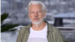 مؤسس موقع "ويكيليكس"، جوليان أسانج، في مهرجان "كان" السينمائي الدولي - ويكيليكس "إكس"