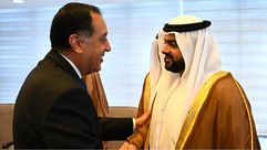 مدبولي وولي عهد الفجيرة  مصر -  حساب مجلس الوزراء على الفيسبوك